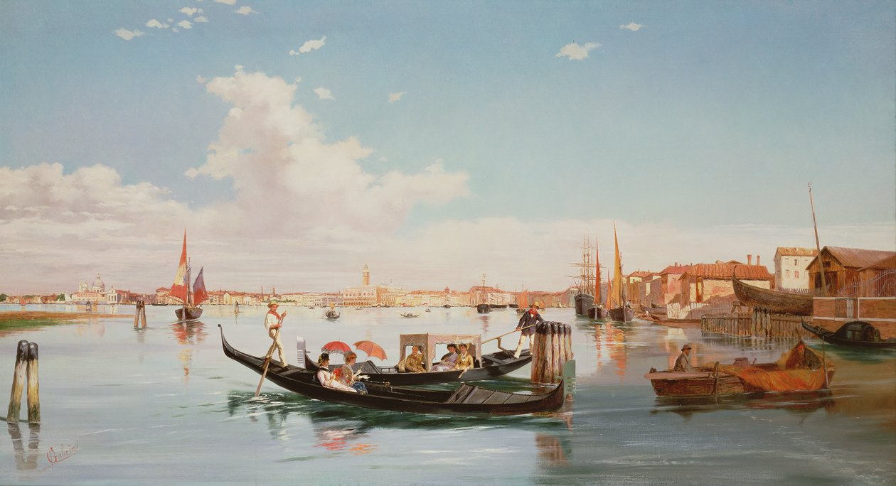 La lagune, Venise - Pietro Gabrini