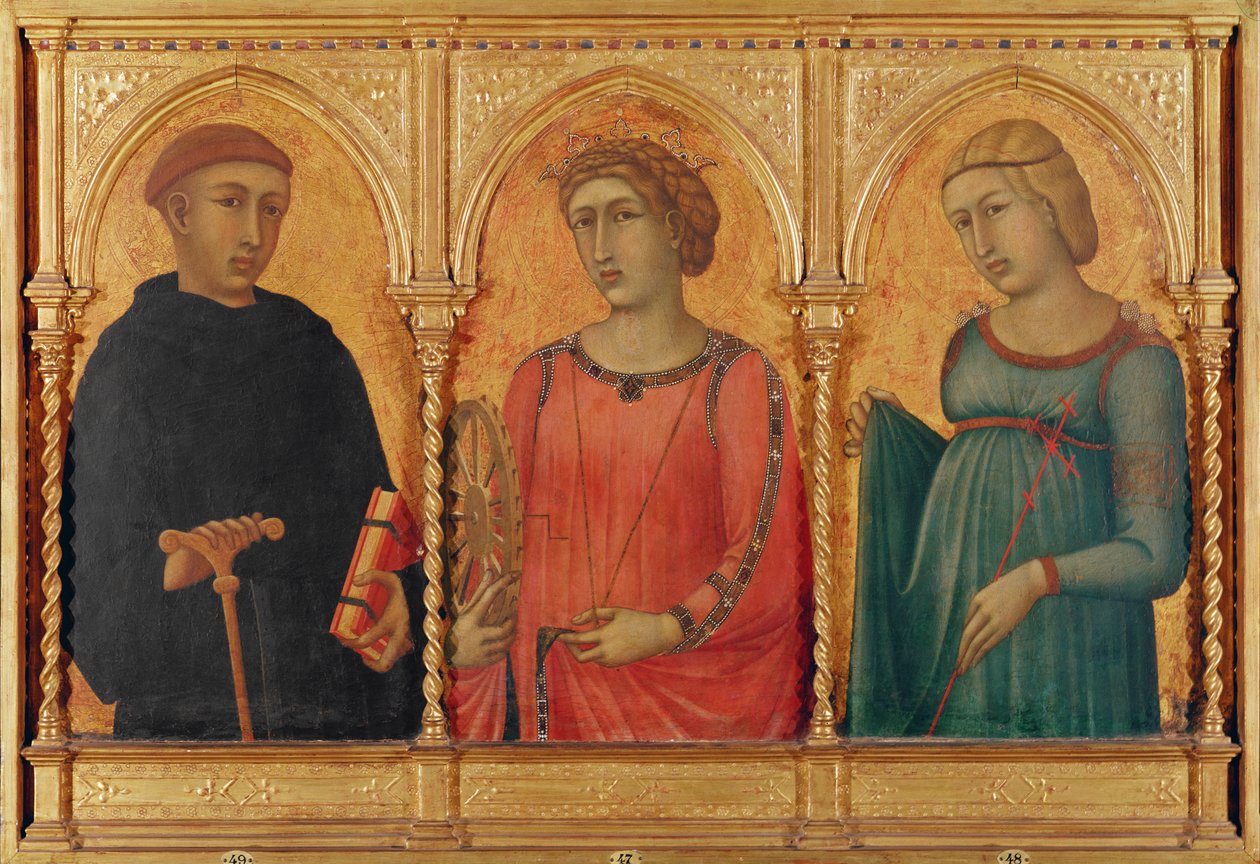 Trois Saints - Pietro Lorenzetti