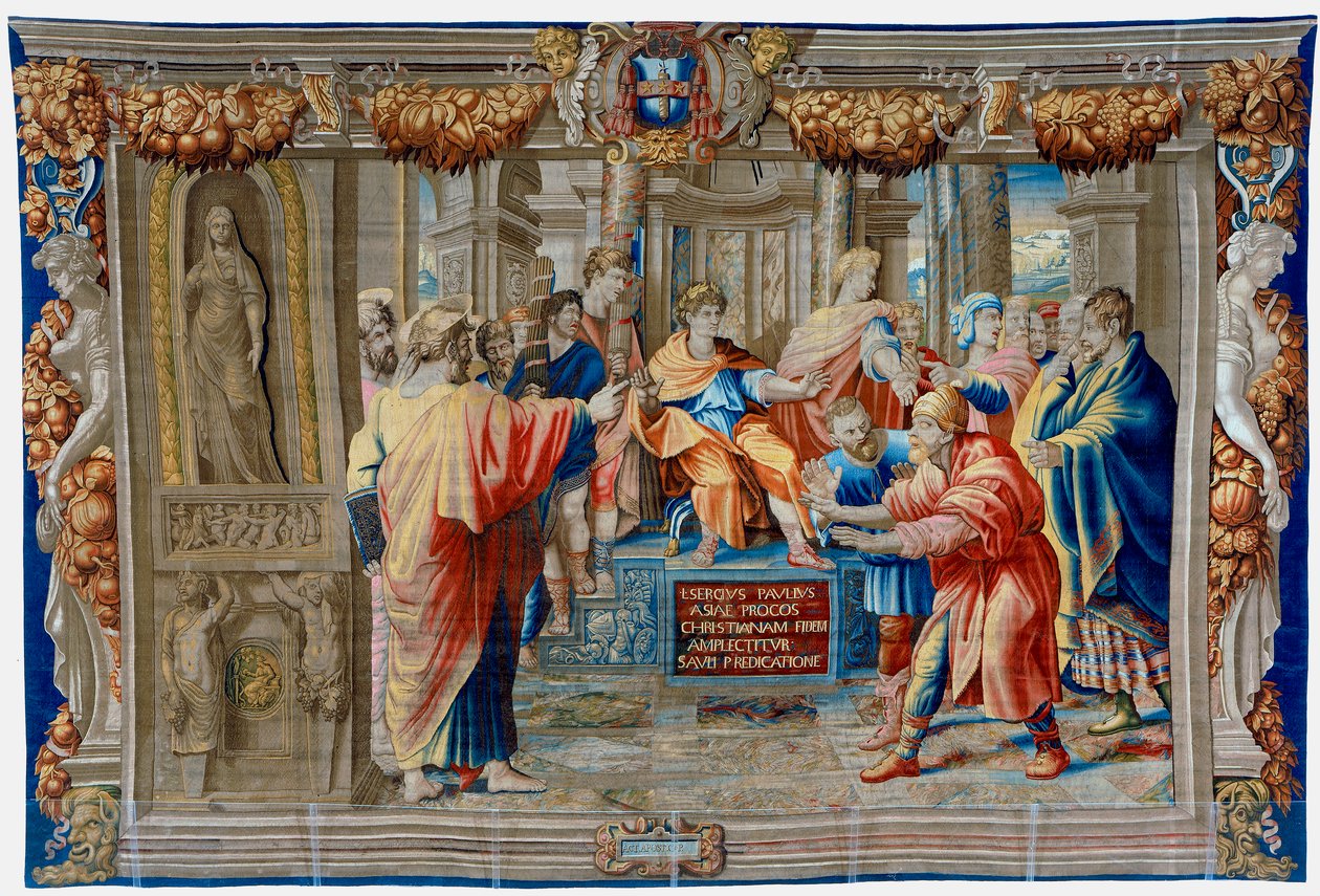 Tapisserie du XVIIe siècle représentant l