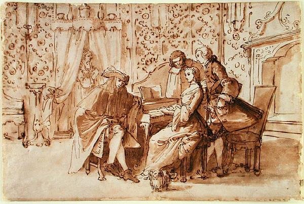Une Fête Musicale - Pietro Antonio Novelli