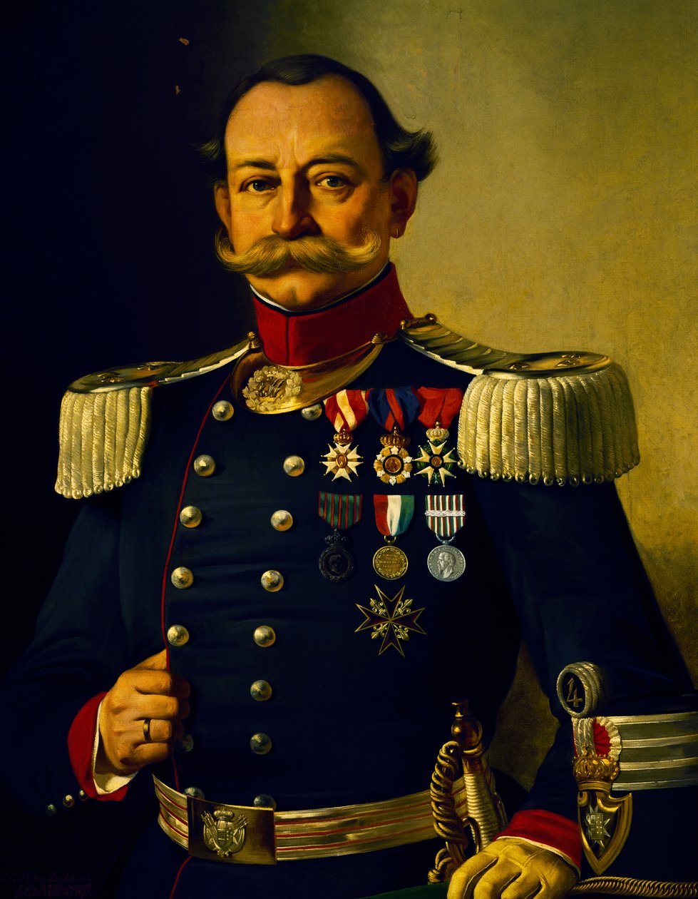 Portrait de colonel italien - Pietro Baldini
