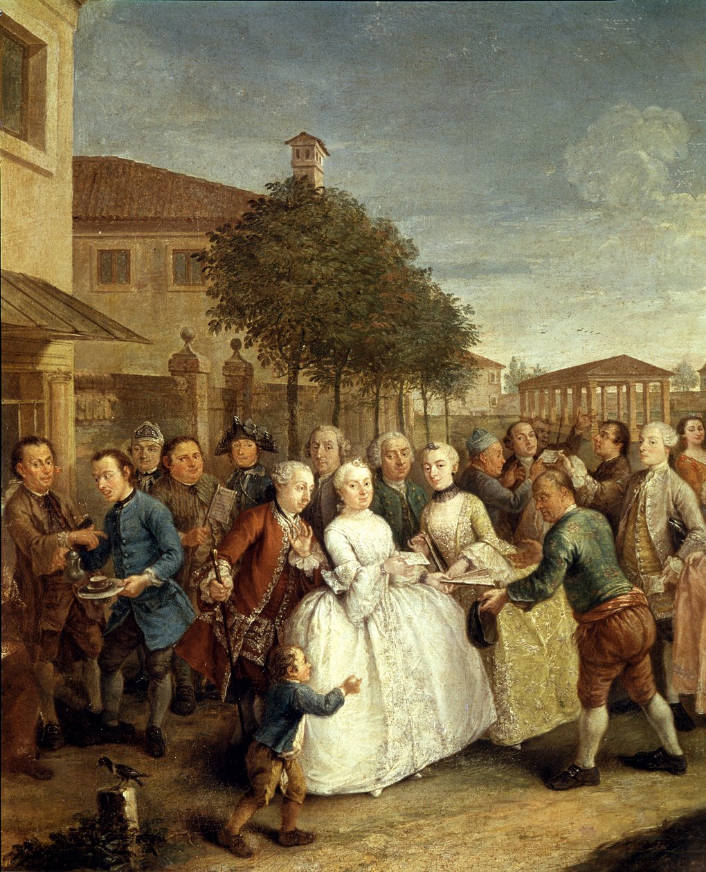 Une fête à la Villa Widmann, c.1750 - Pietro Longhi