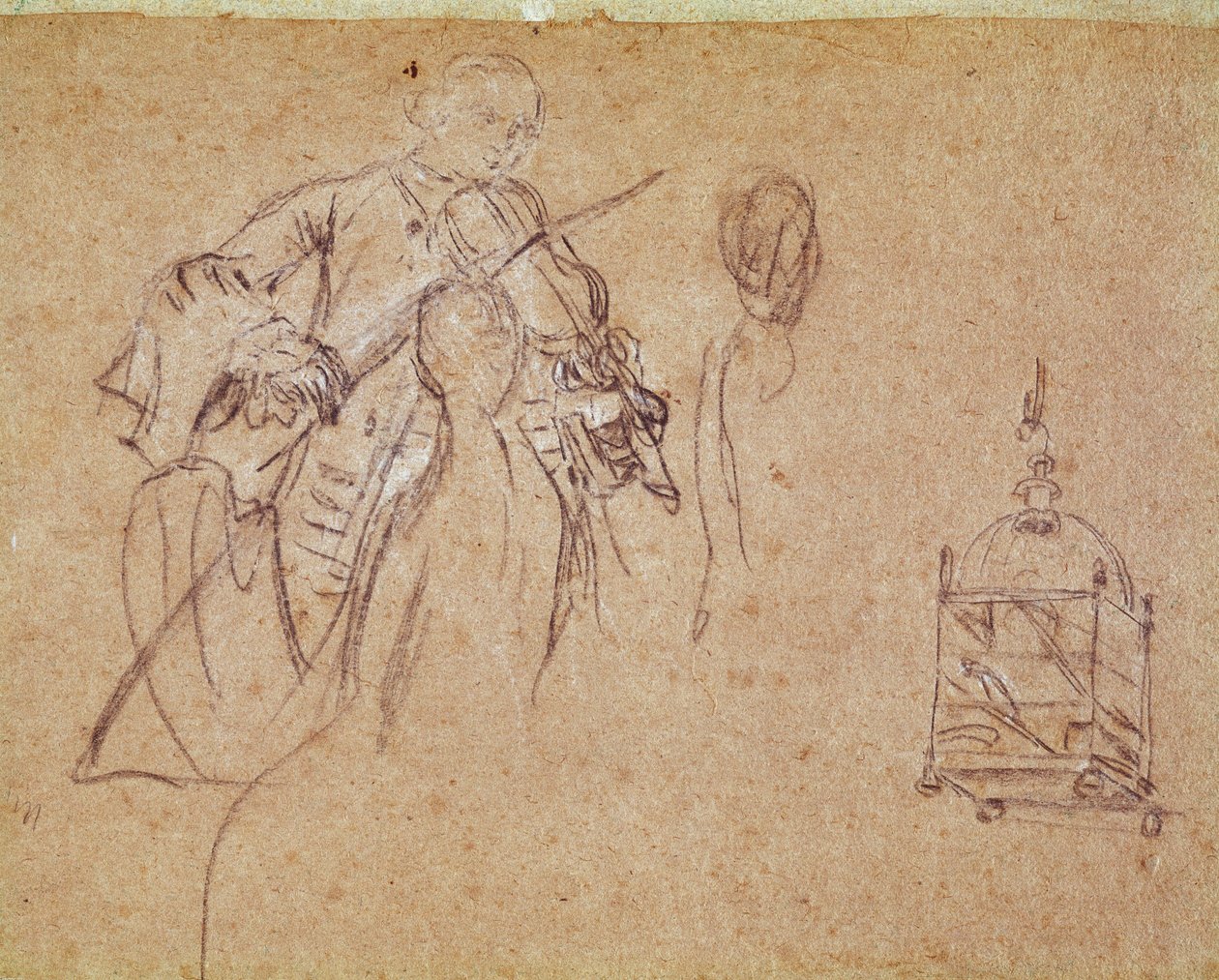 Un violoniste - Pietro Longhi