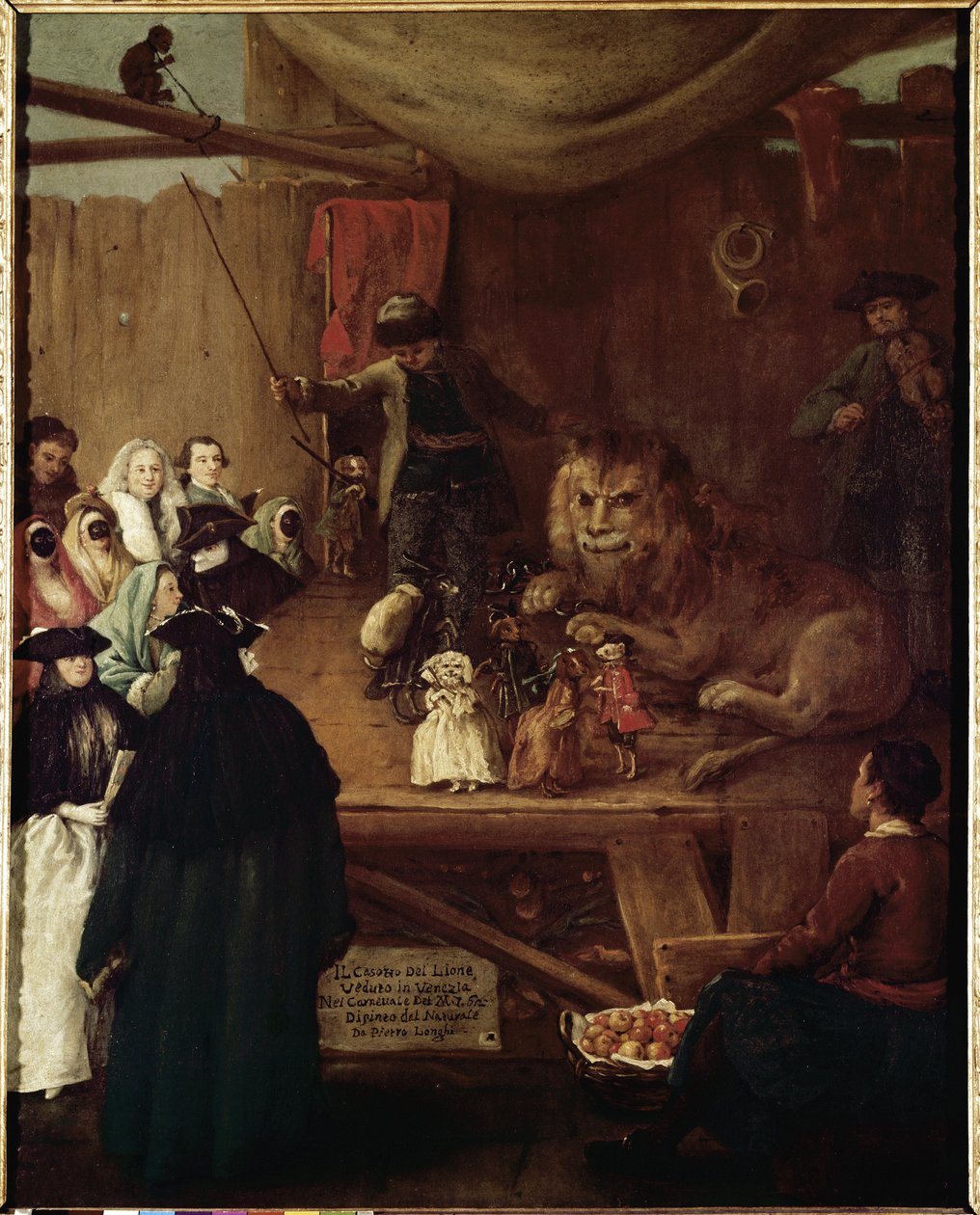 La cabane du lion - Pietro Longhi