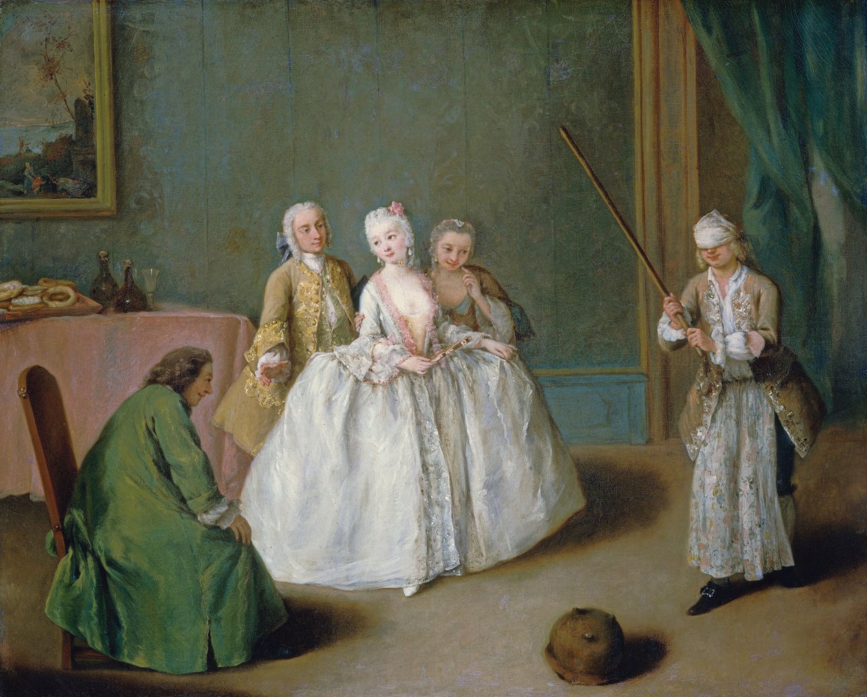 Le jeu de la marmite - Pietro Longhi
