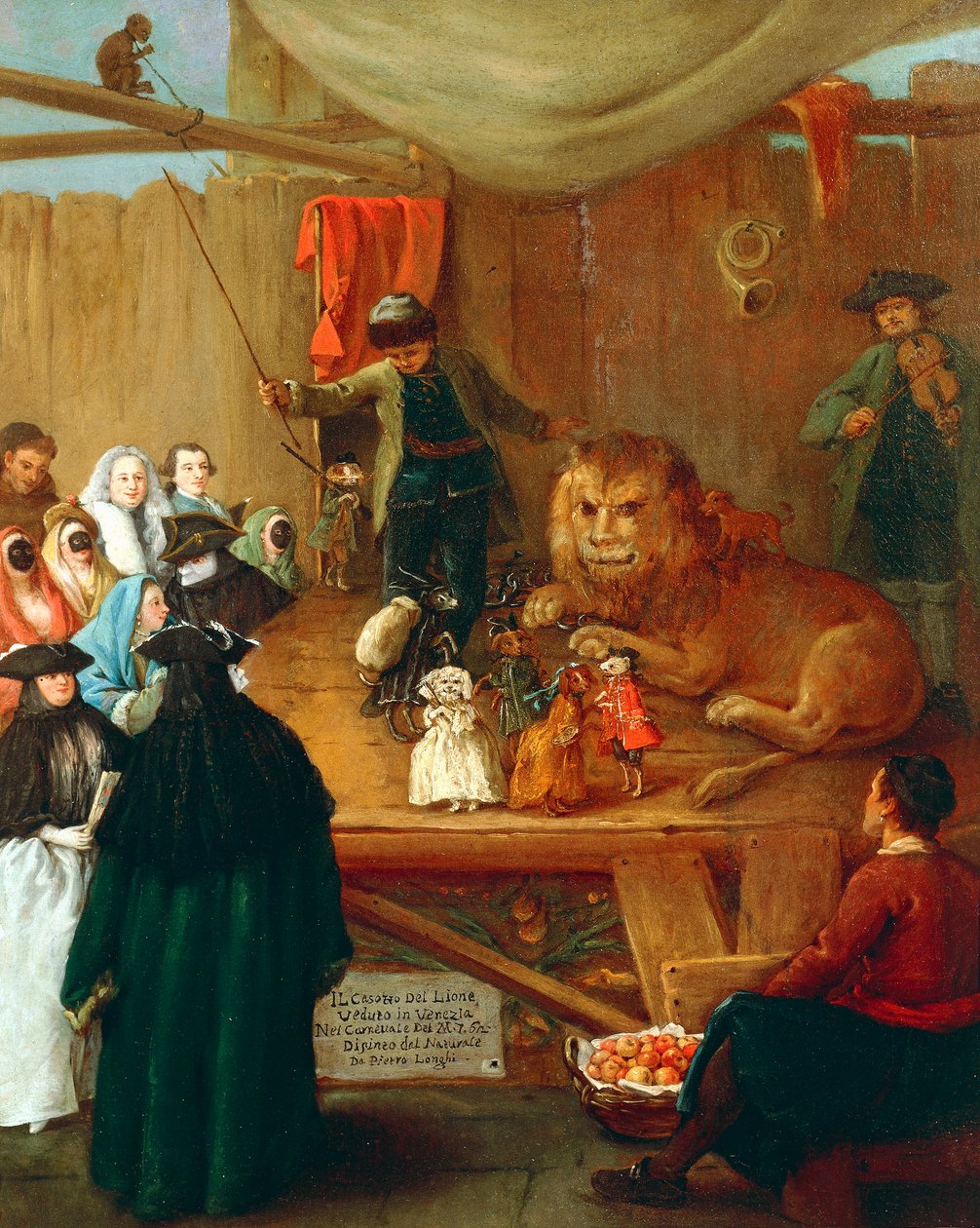 La cabane du lion - Pietro Longhi