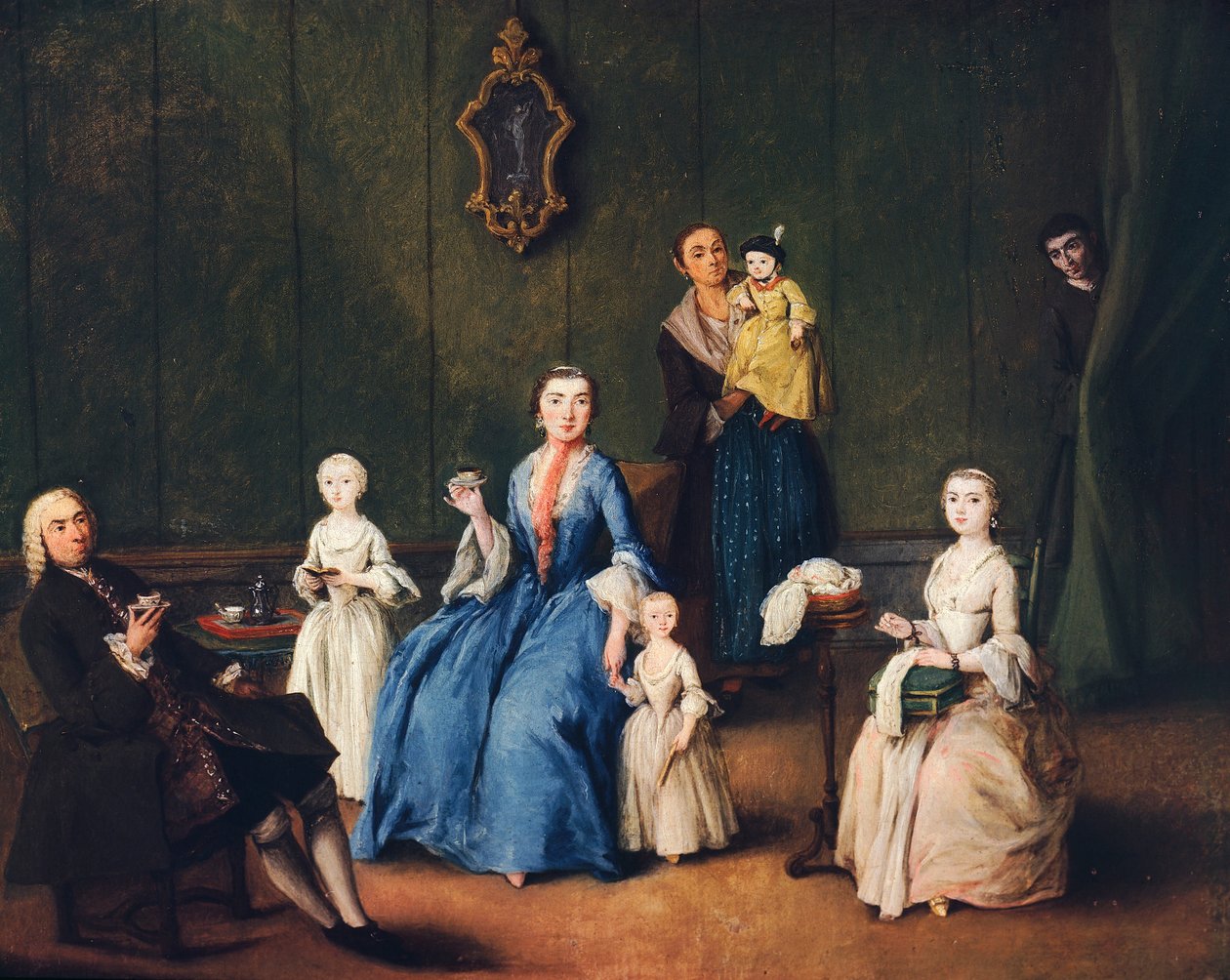 Famille vénitienne - Pietro Longhi