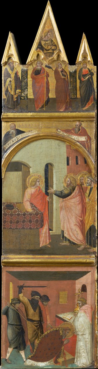 Berufung und Martyrium des Heiligen Matthäus - Pietro Lorenzetti