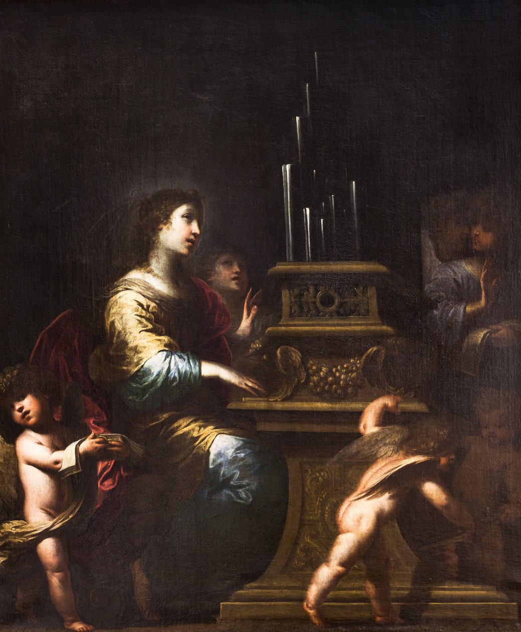 Sainte Cécile,1660 (huile sur toile) - Pietro Ricchi