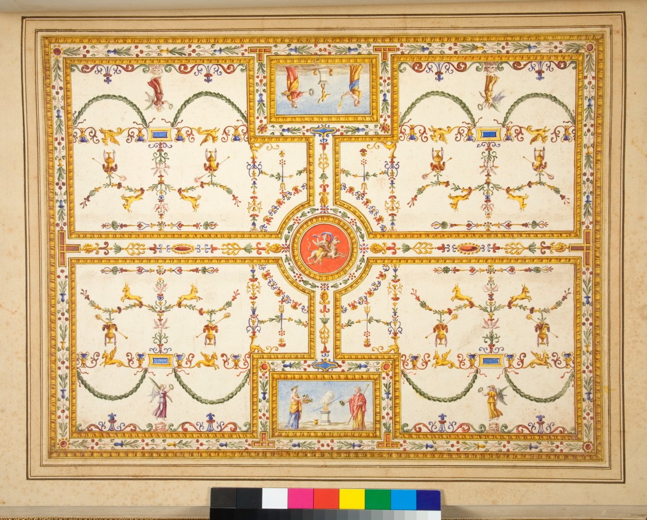 Peinture de plafond non identifiée - Pietro Santi Bartoli