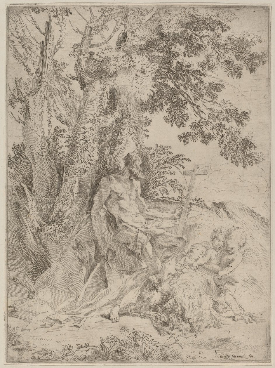 Saint Jérôme - Pietro Testa
