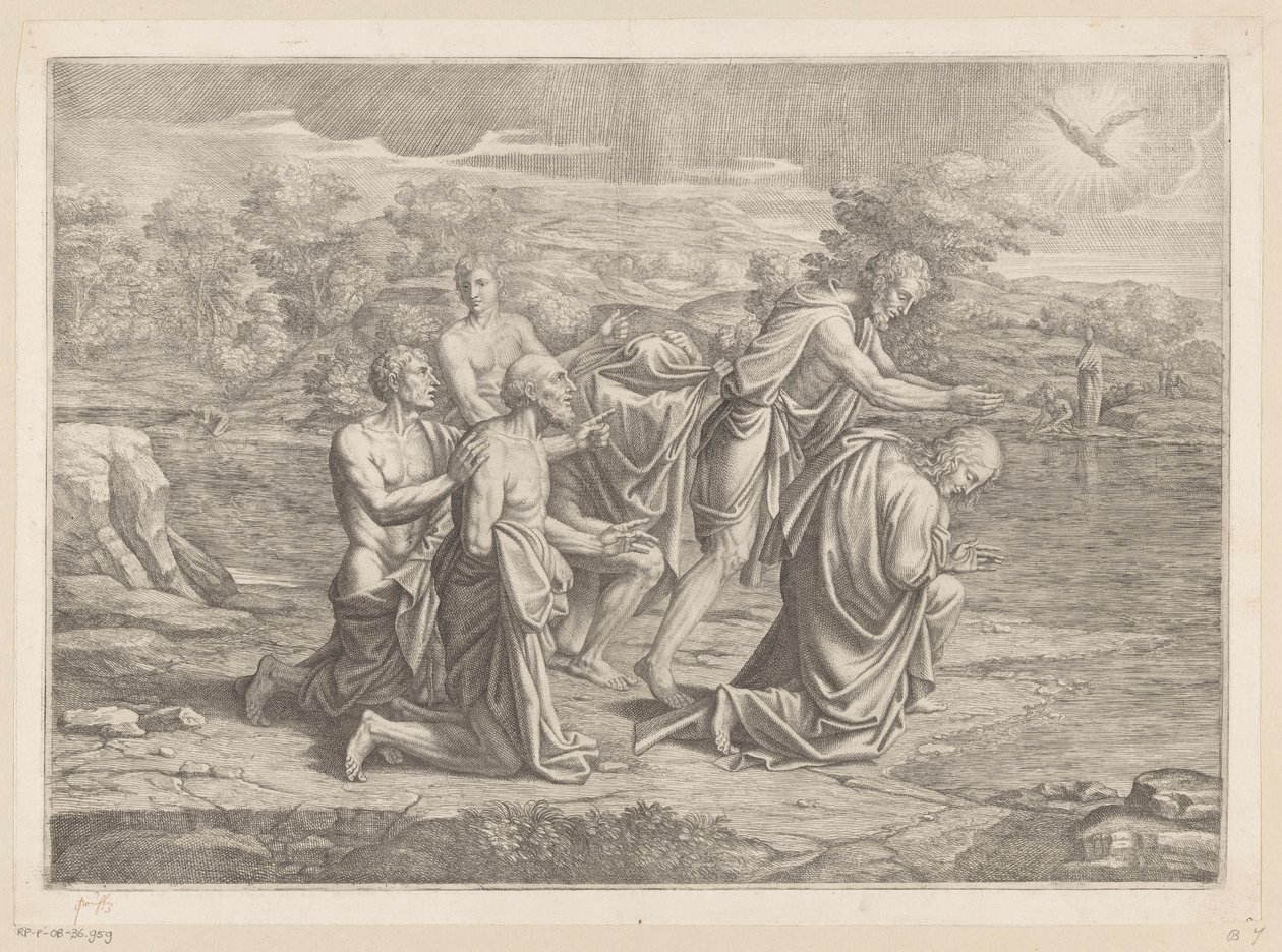 Baptême du Christ - Pietro del Po