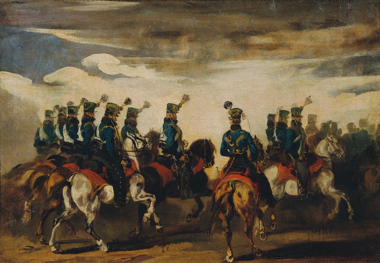 Hussards bleus autrichiens - Piotr Michalowski