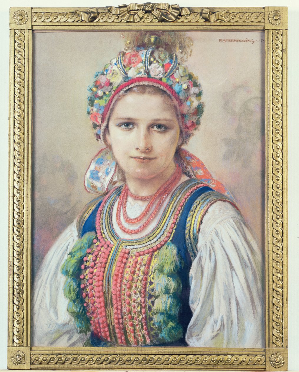 Mariée de Cracovie, 1917 - Piotr Stachiewicz