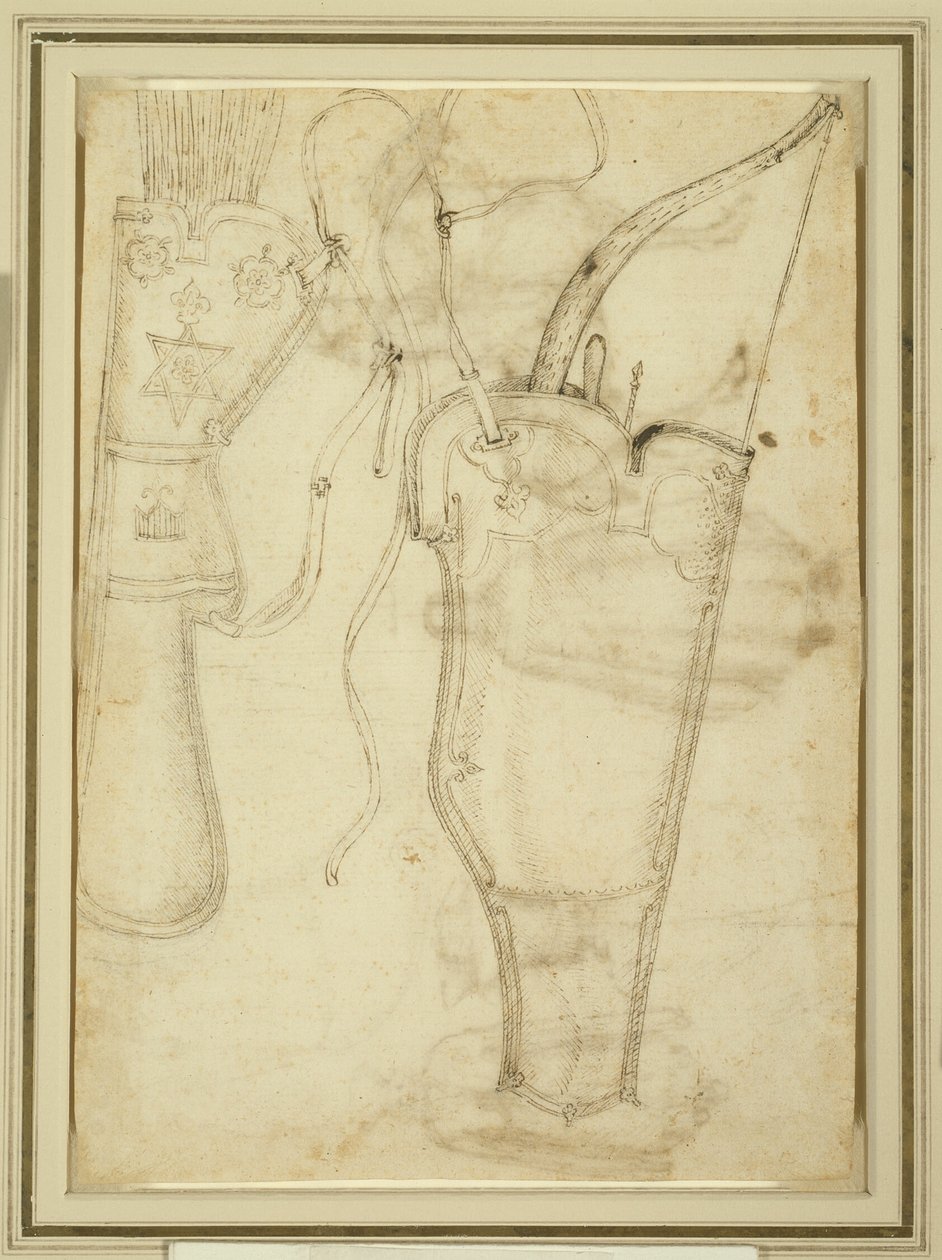 Étui à arc et carquois de flèches - Pisanello