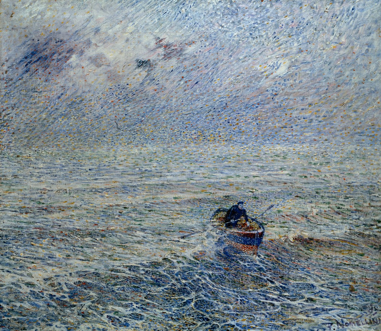 Mer de Gênes - Plinio Nomellini