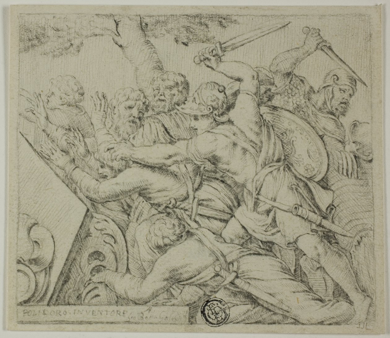 Soldats de Cyrus déchirant l