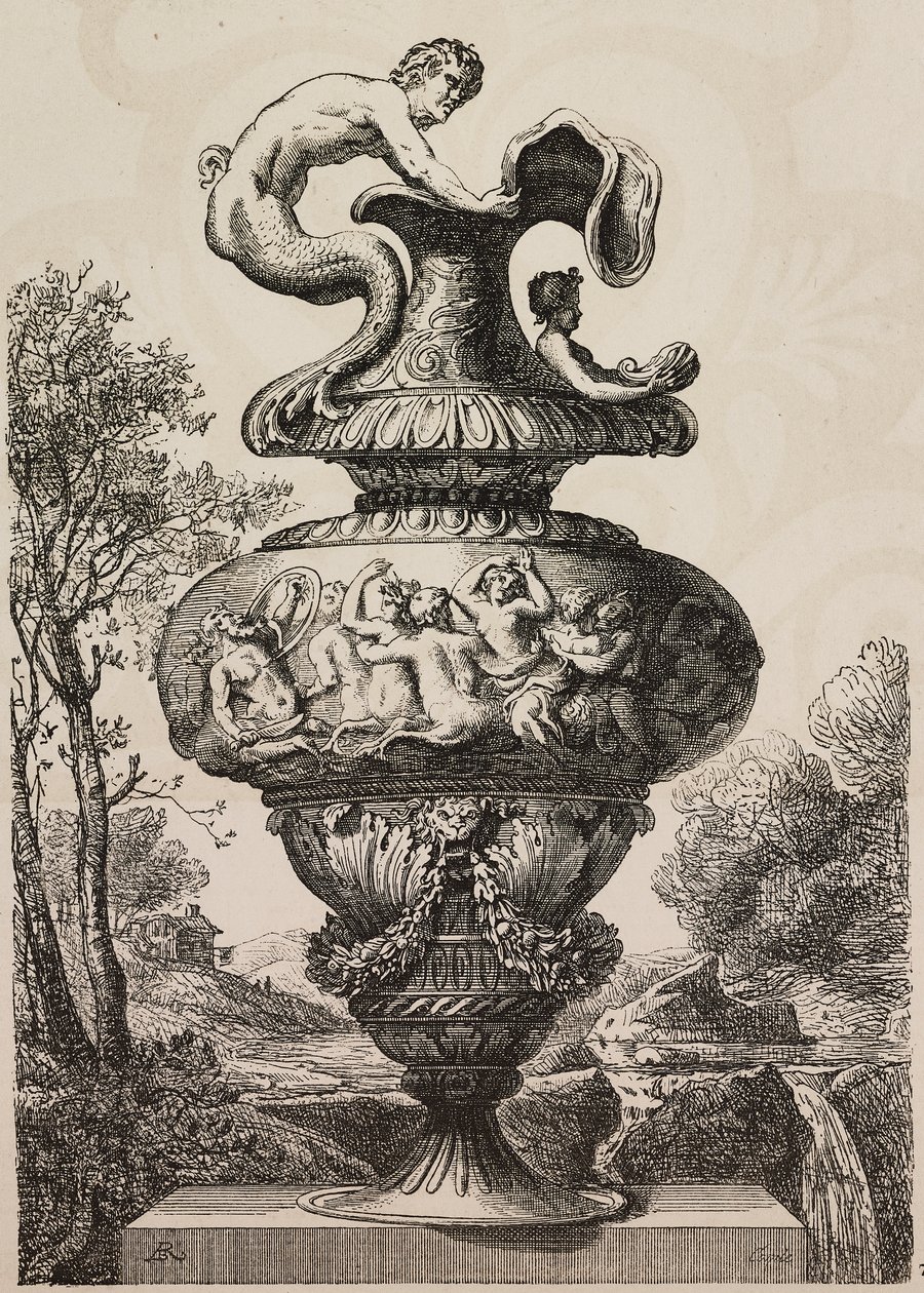 Vase peint par Polidoro da Caravaggio - Polidoro da Caravaggio