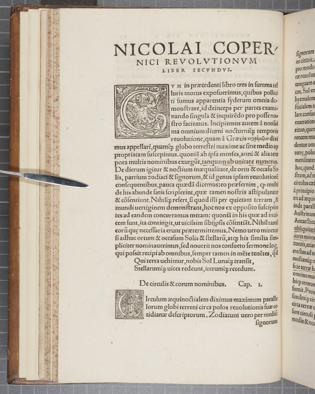 Liber secundus, "De revolutionibus orbium caelestium", par Nicolas Copernic - Polish School