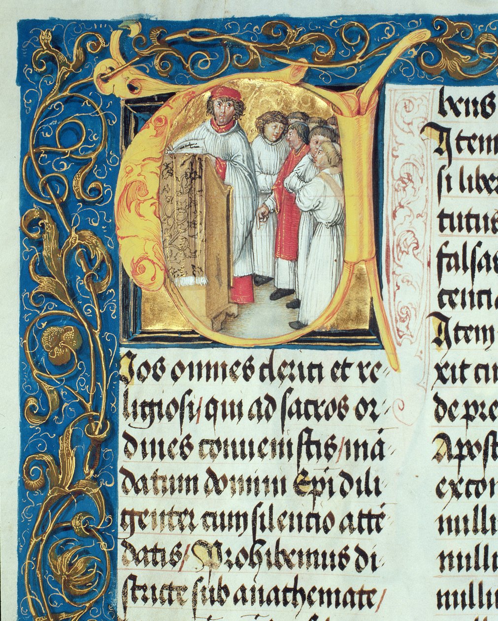 Ordination des séminaristes au sacerdoce du Pontifical de l