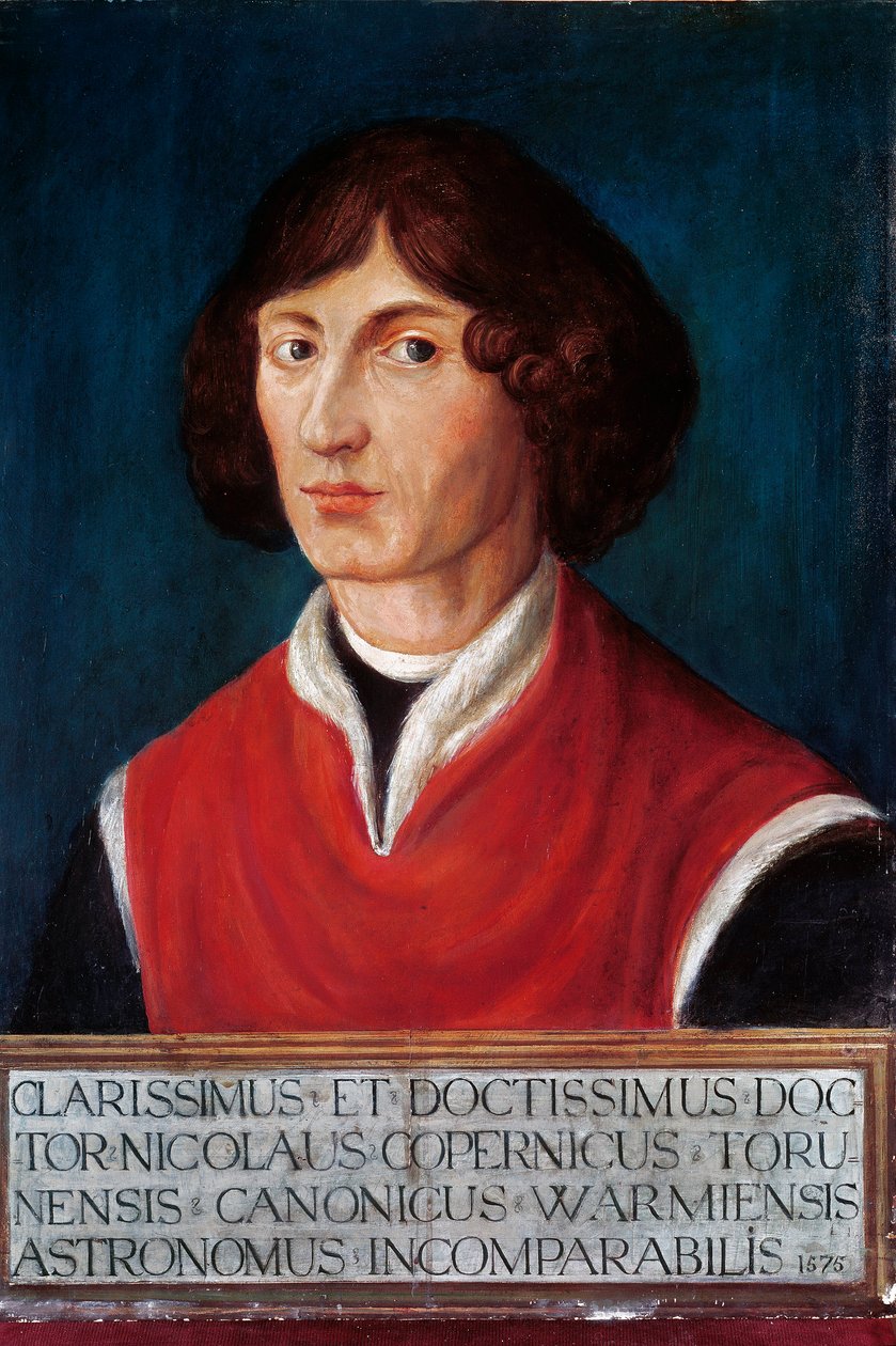Portrait de Nicolas Copernic - Polish School