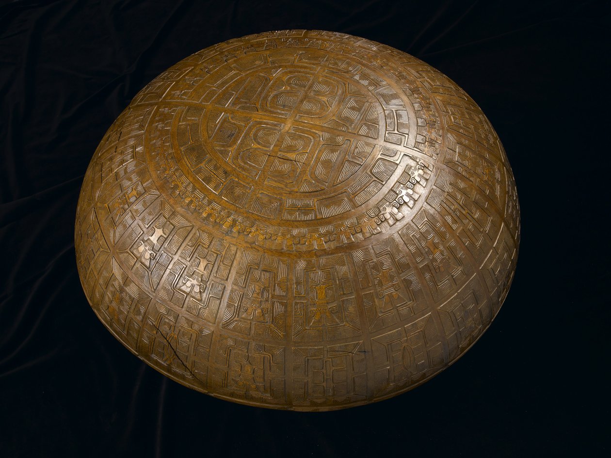 Grand bol, polynésien, Îles Marquises - Polynesian