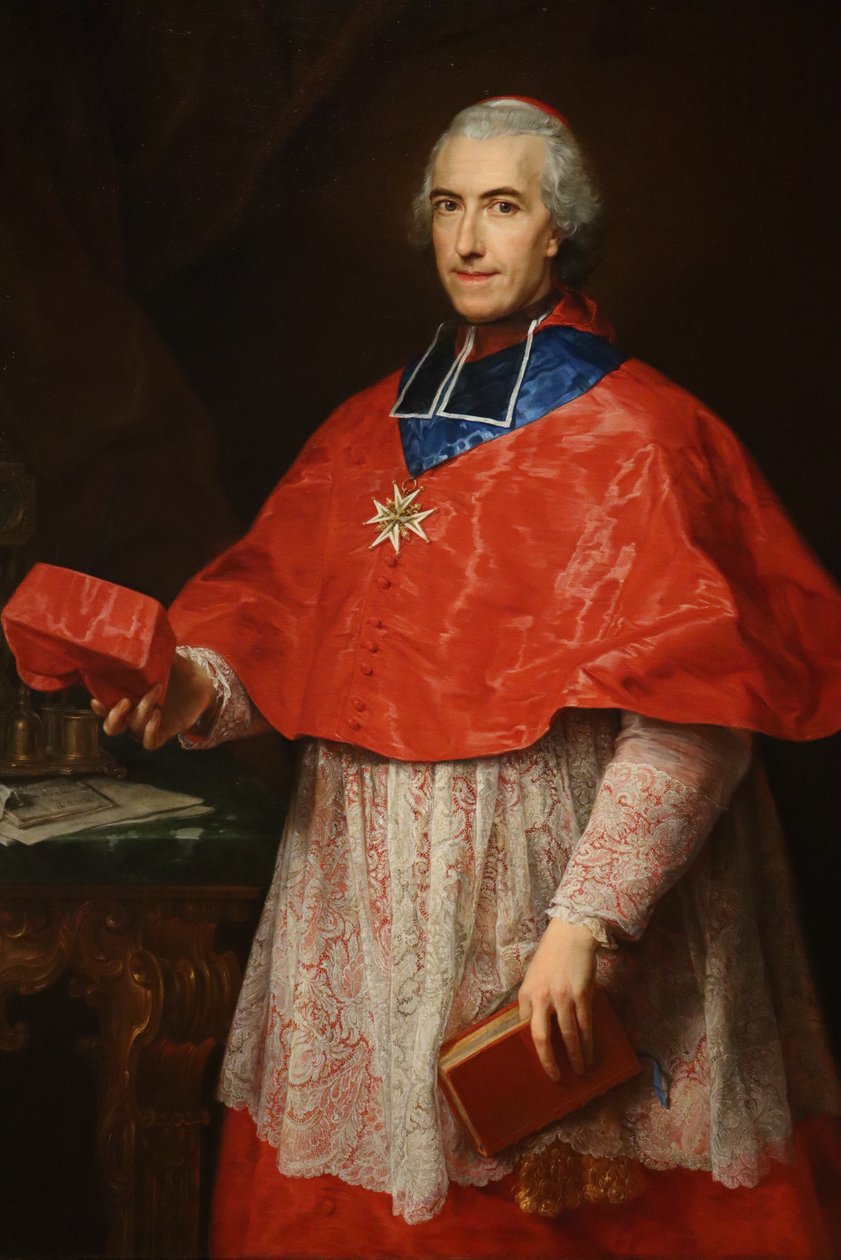 CardinalRochechouart - Pompeo Batoni