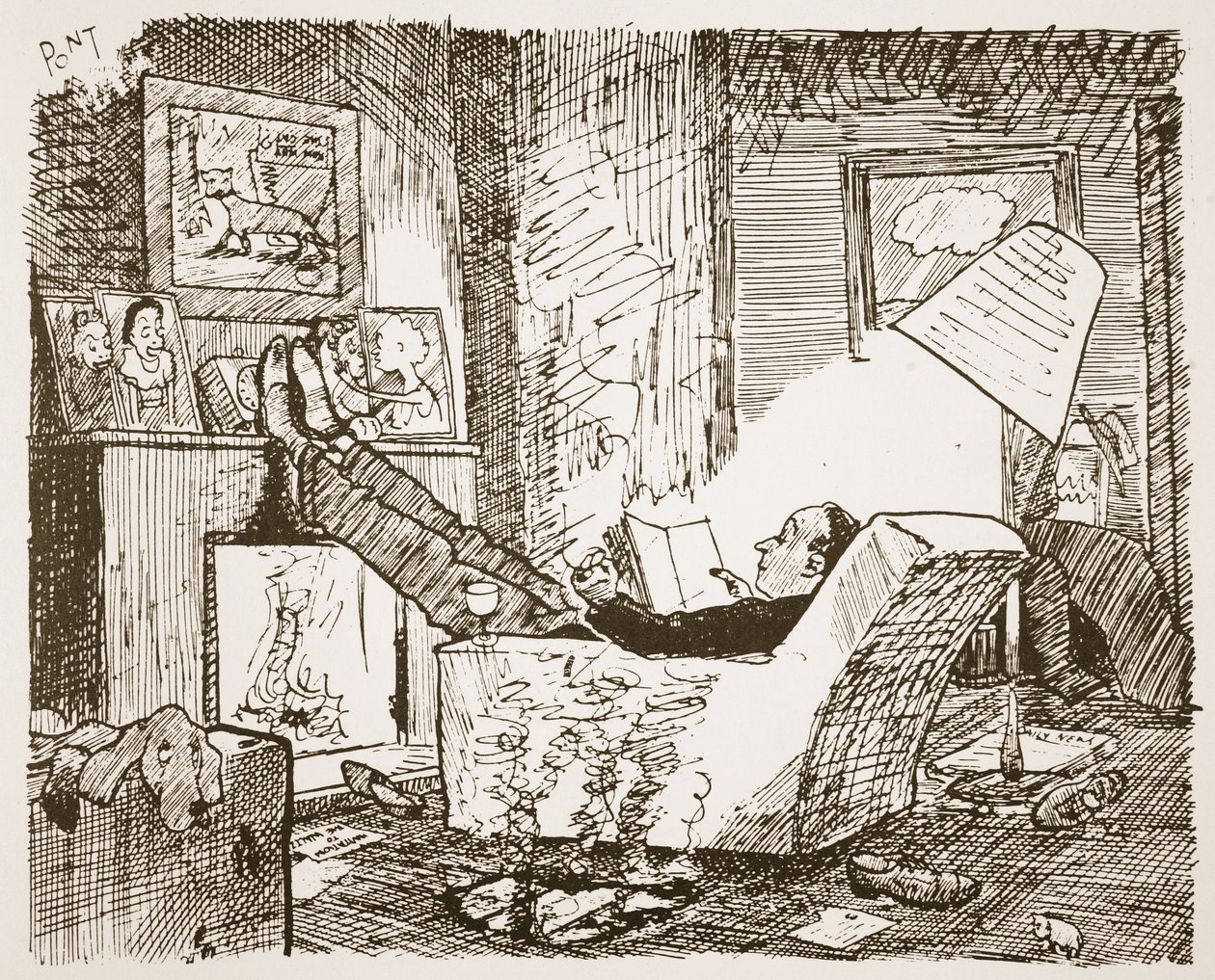 Le Célibataire, illustration de 