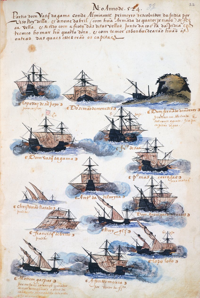 Voyages de Vasco de Gama, l