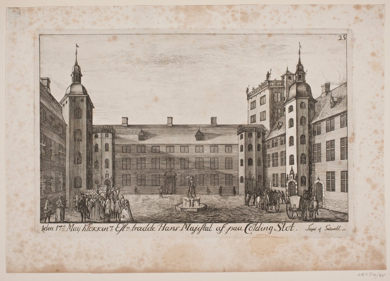 Frédéric V à Koldinghus - Poul Isac Grønvold