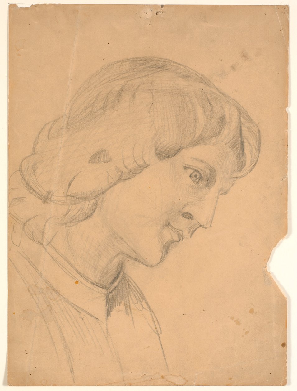 Tête. Étude pour un ange - Poul S. Christiansen