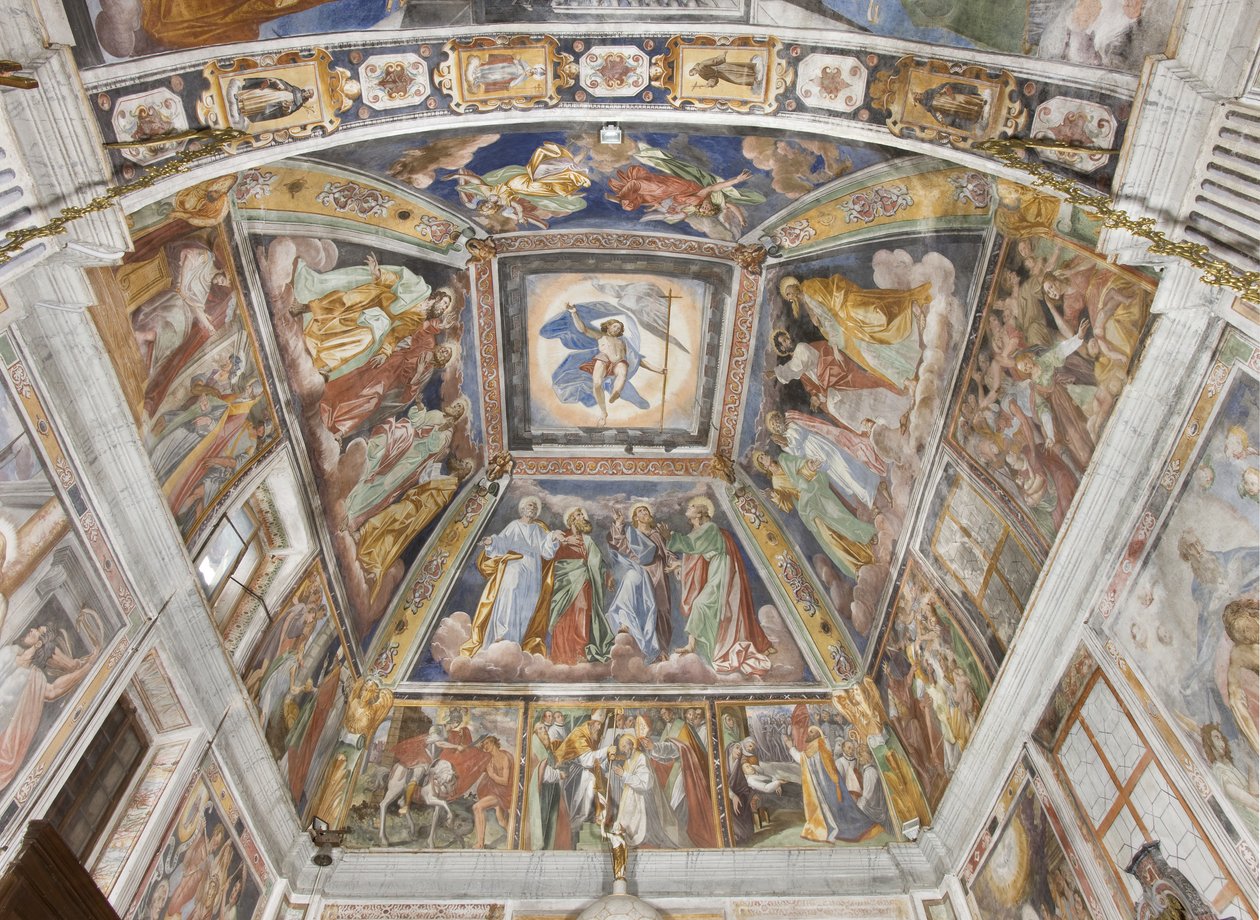 Douze Apôtres et Christ triomphant, 1590-1600 - Pozzo or Pozzi di Puria Brothers Pozzo or Pozzi di Puria Brothers