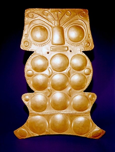 Pectoral des sources de la rivière Sinu, possiblement style Calima - Pre Columbian Pre Columbian