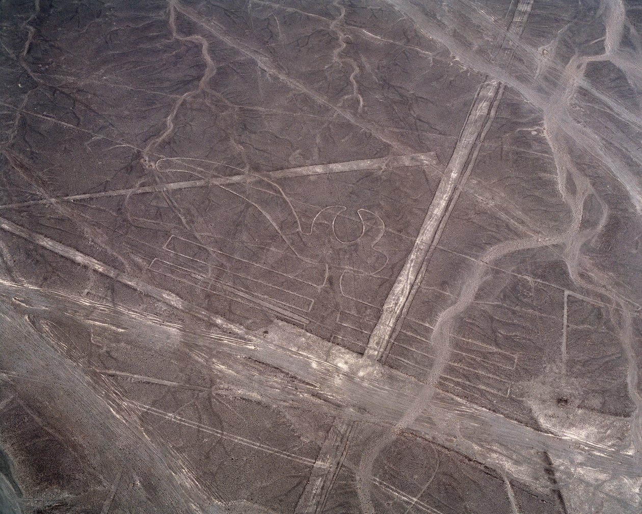 Vue aérienne des lignes de Nazca - Prehistoric Prehistoric