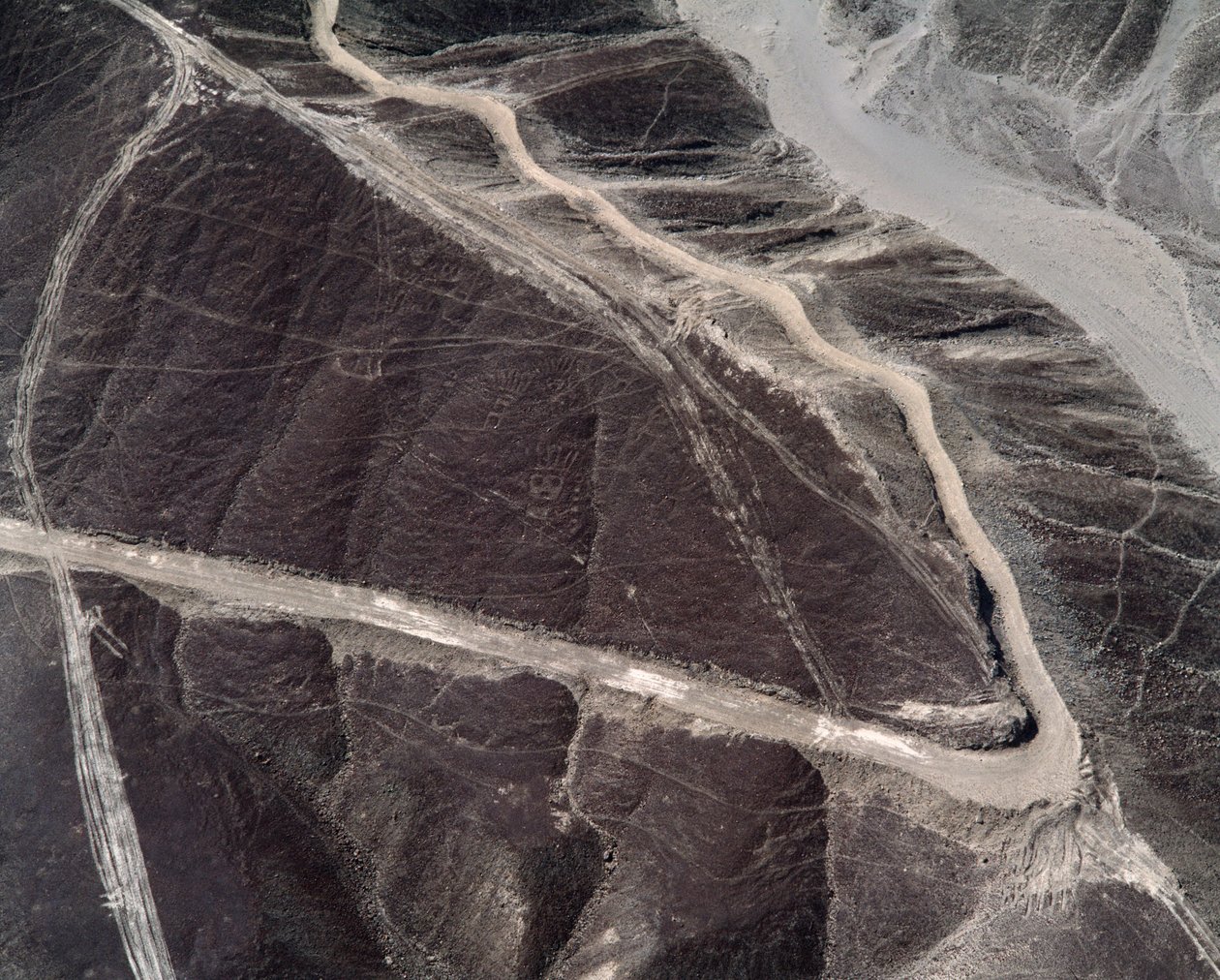 Vue aérienne des lignes de Nazca - Prehistoric Prehistoric
