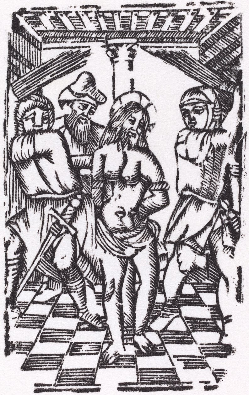 La Flagellation - Probably French 16th Century