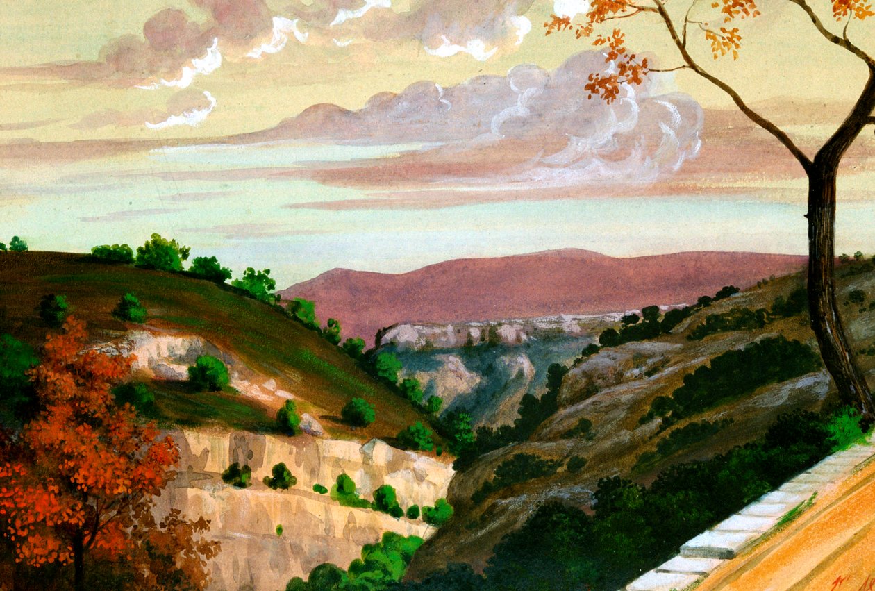 Paysage méditerranéen, c1823-1870 - Prosper Merimee