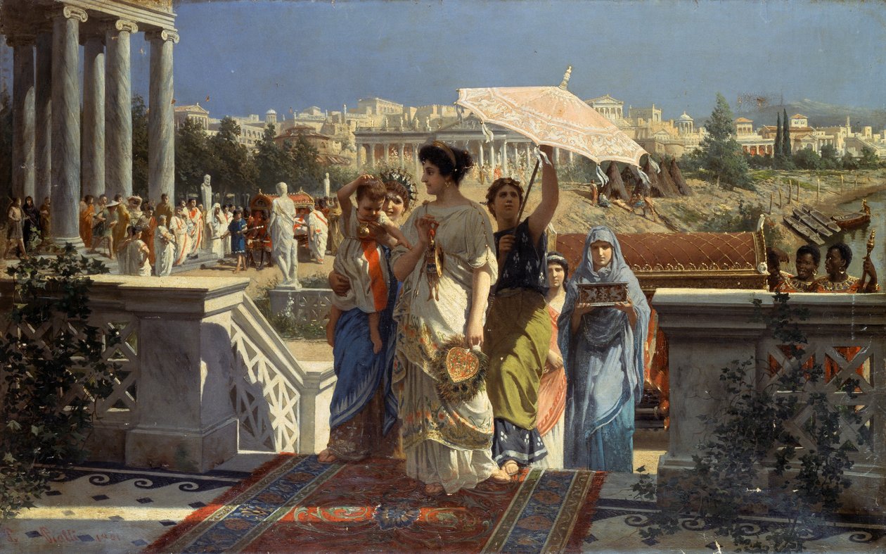 Scène de la Rome antique - Prospero Piatti