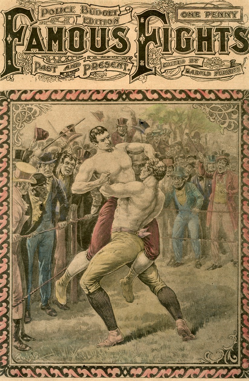 Le deuxième combat entre Bendigo et Ben Caunt, 1838, fin du 19e ou début du 20e siècle - Pugnis