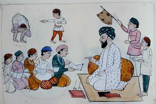 École indigène, vers 1890 - Punjabi School