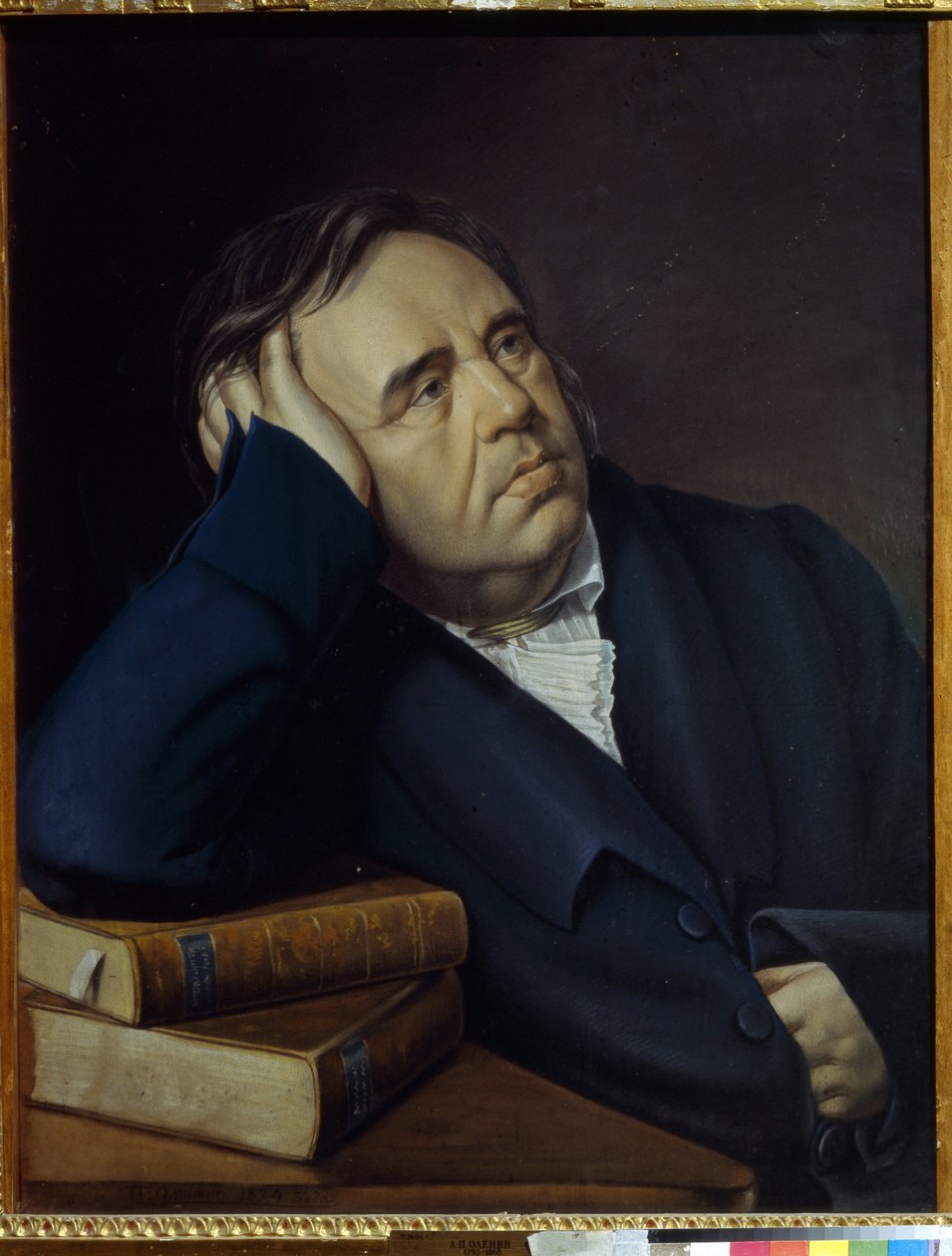 Portrait du fabuliste Ivan A. Krylov (1769-1844) - Pyotr Alexeevich Olenin