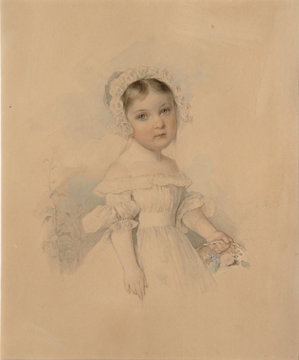 Portrait de la comtesse Alexandra Alexandrovna Golitsyna, milieu des années 1820 - Pyotr Fyodorovich Sokolov