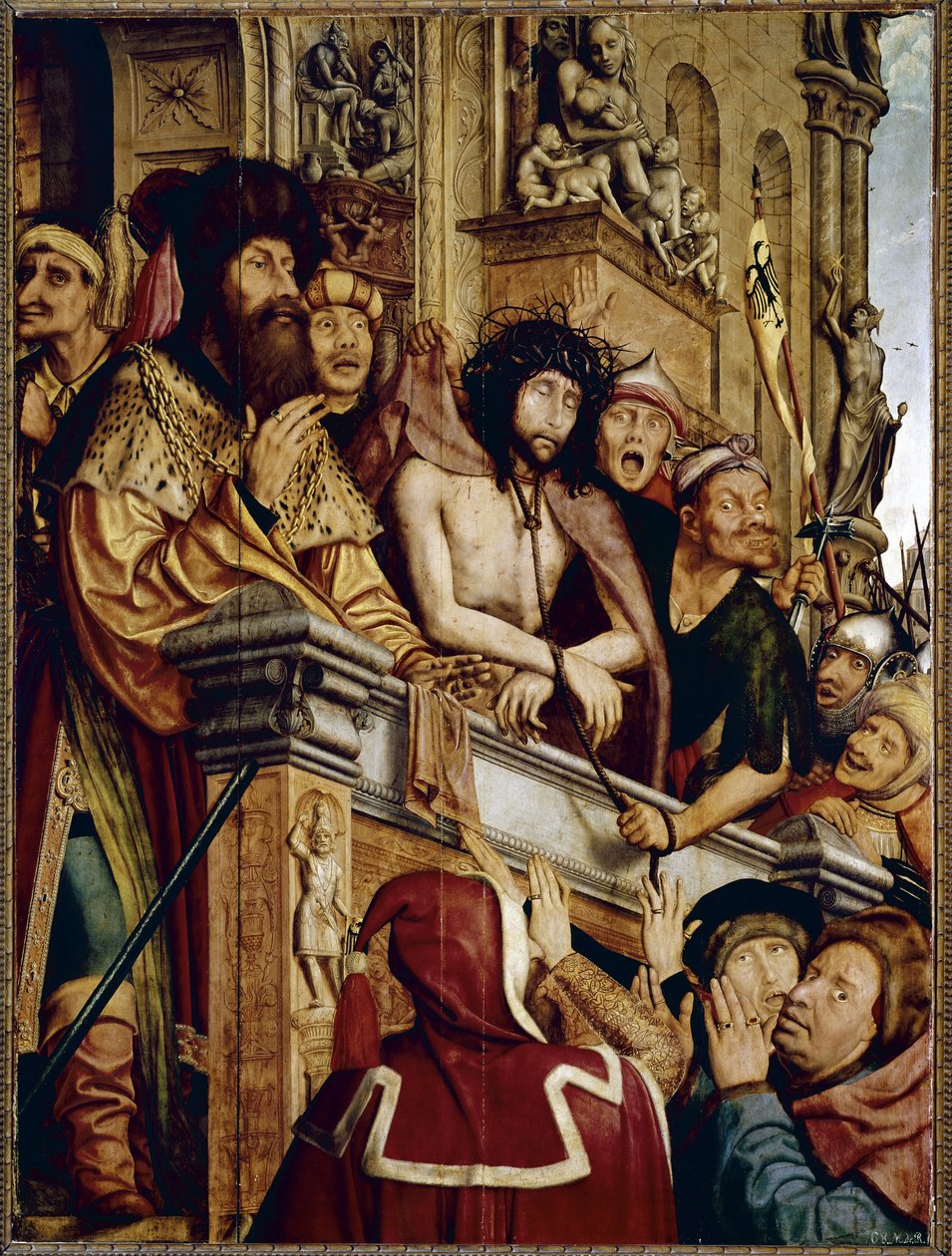 Ecce Homo, Christ présenté au peuple - Quentin Massys or Metsys