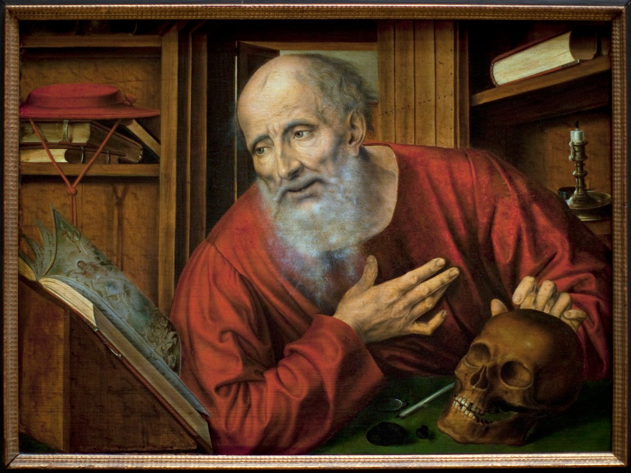 Saint Jérôme dans sa cellule - Quentin Massys or Metsys
