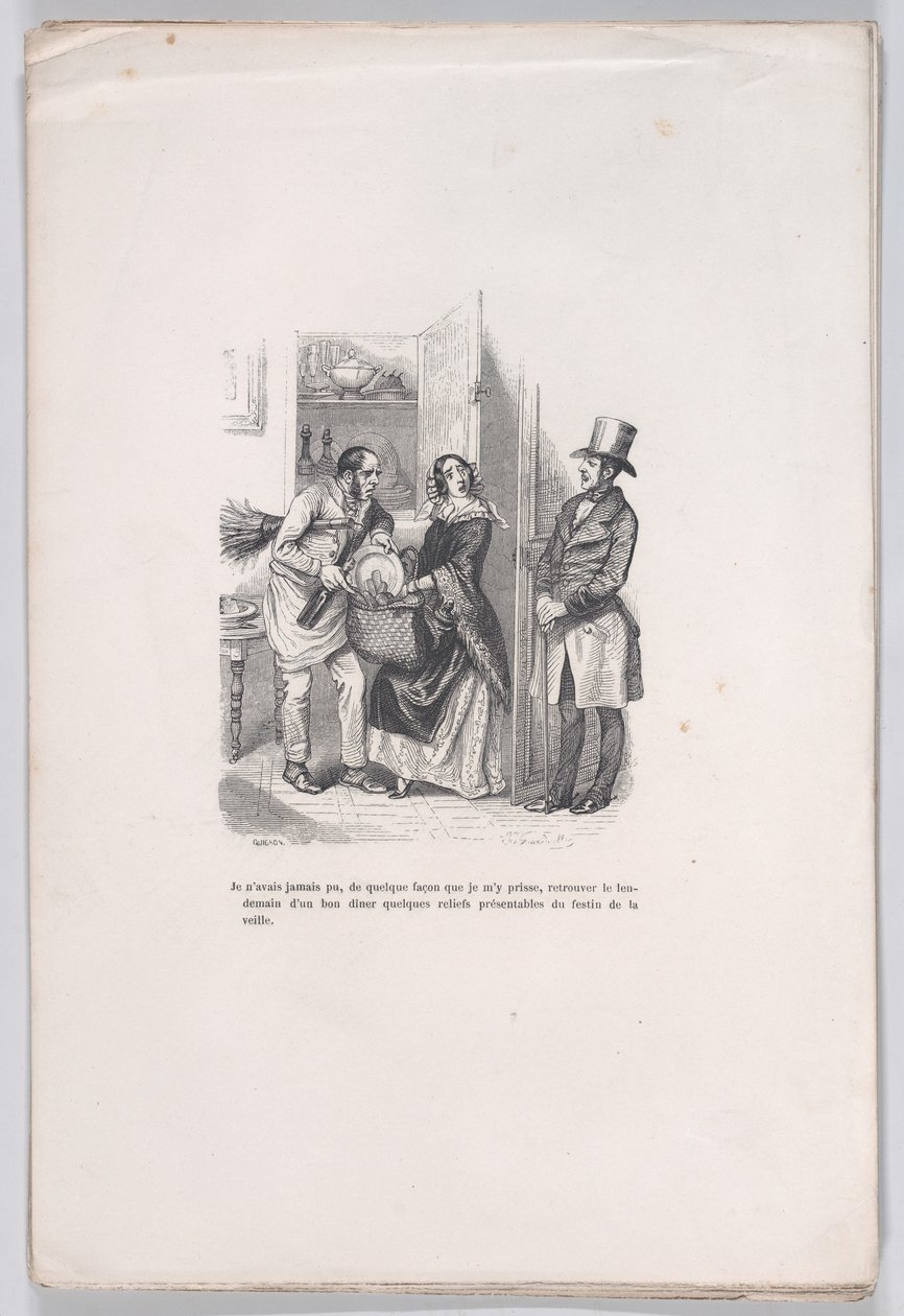 Restes des petites misères de la vie humaine - Quichon