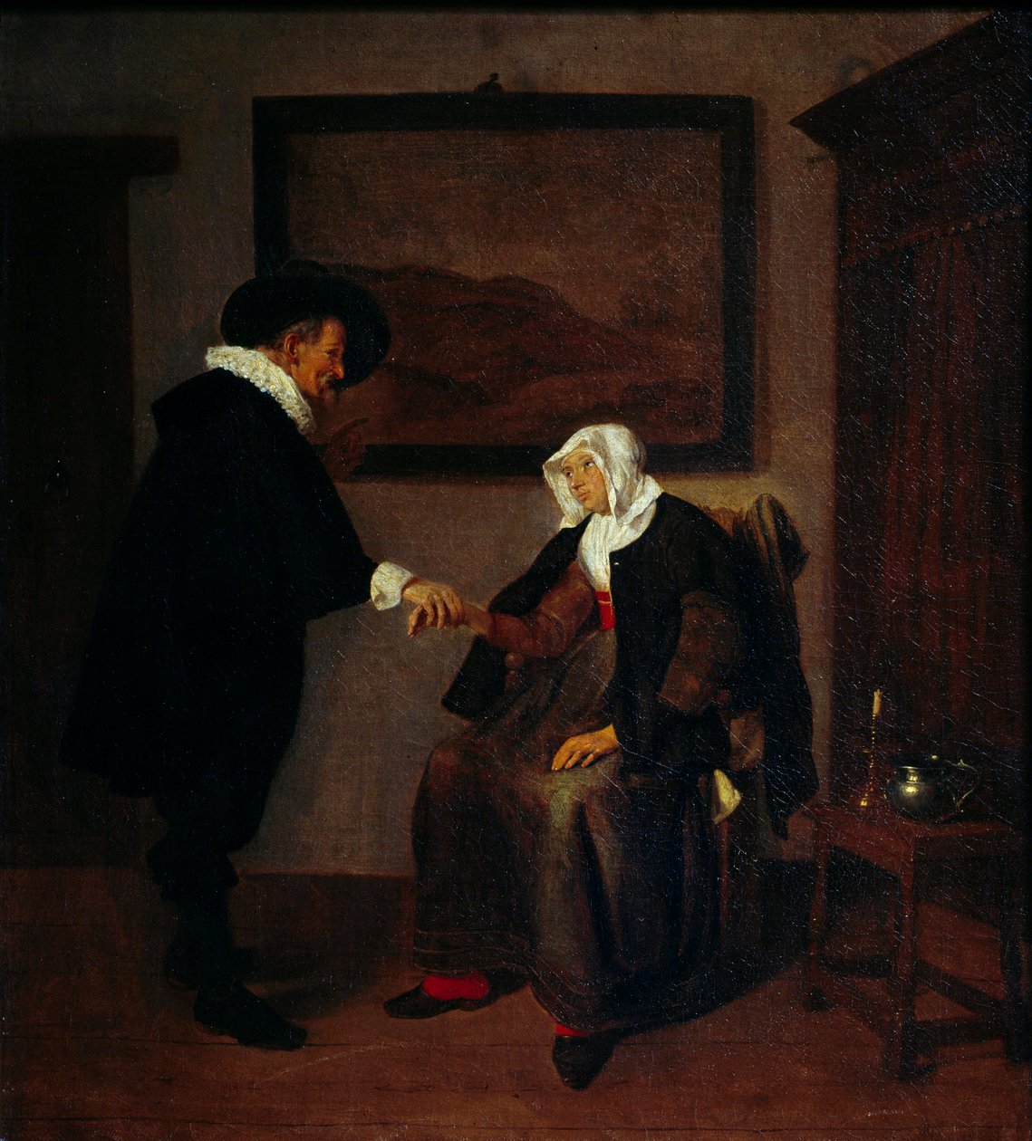 Consultation - Quiringh Gerritsz. van Brekelenkam