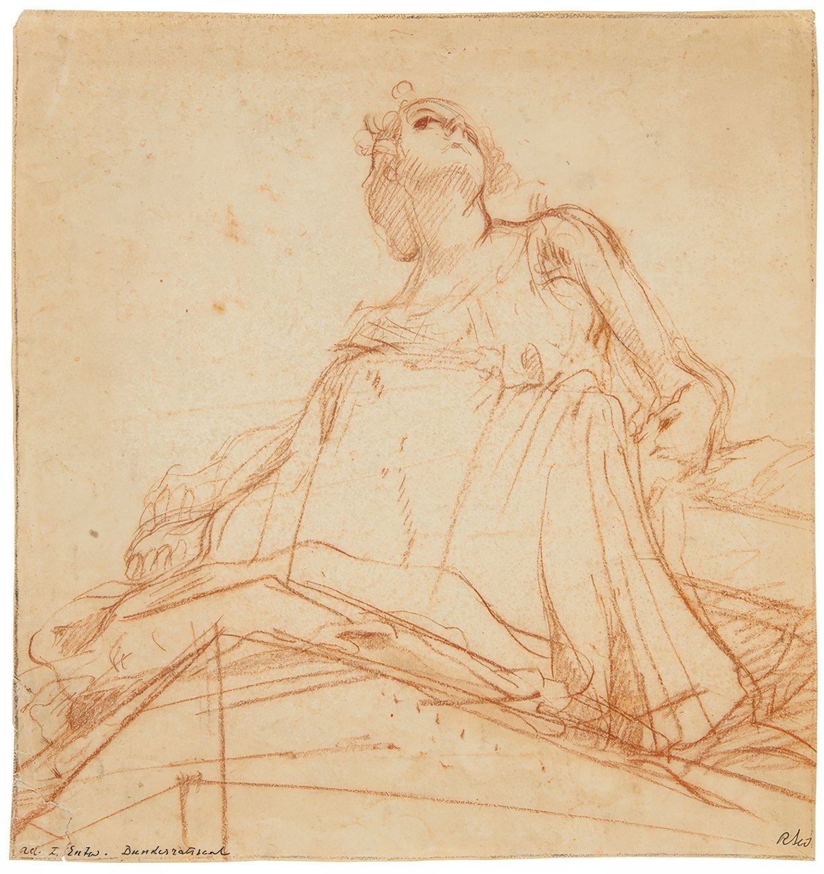 Étude de conception pour la peinture au plafond du Reichstag - Raffael Schuster-Woldan