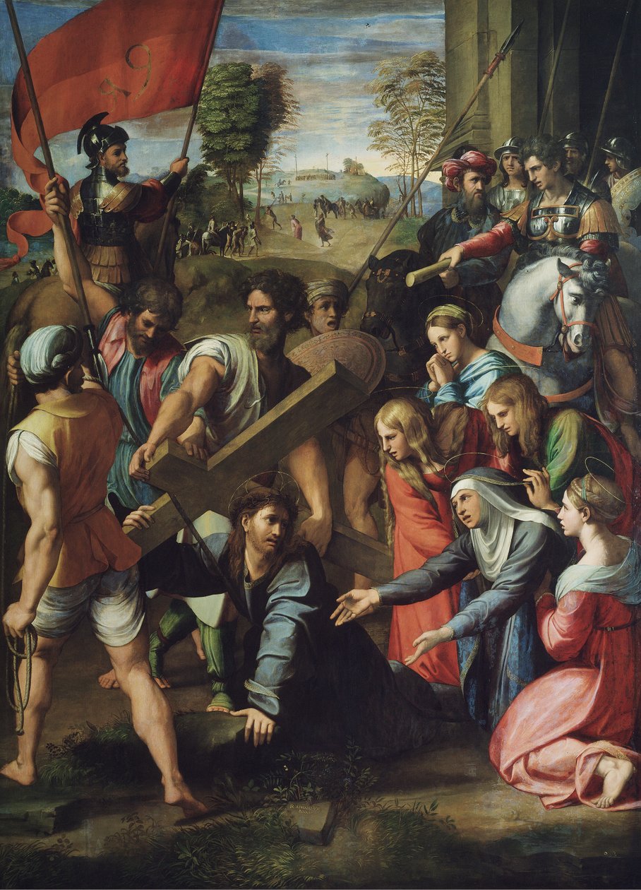 Le Christ portant la croix - Raffaello Sanzio Raphael