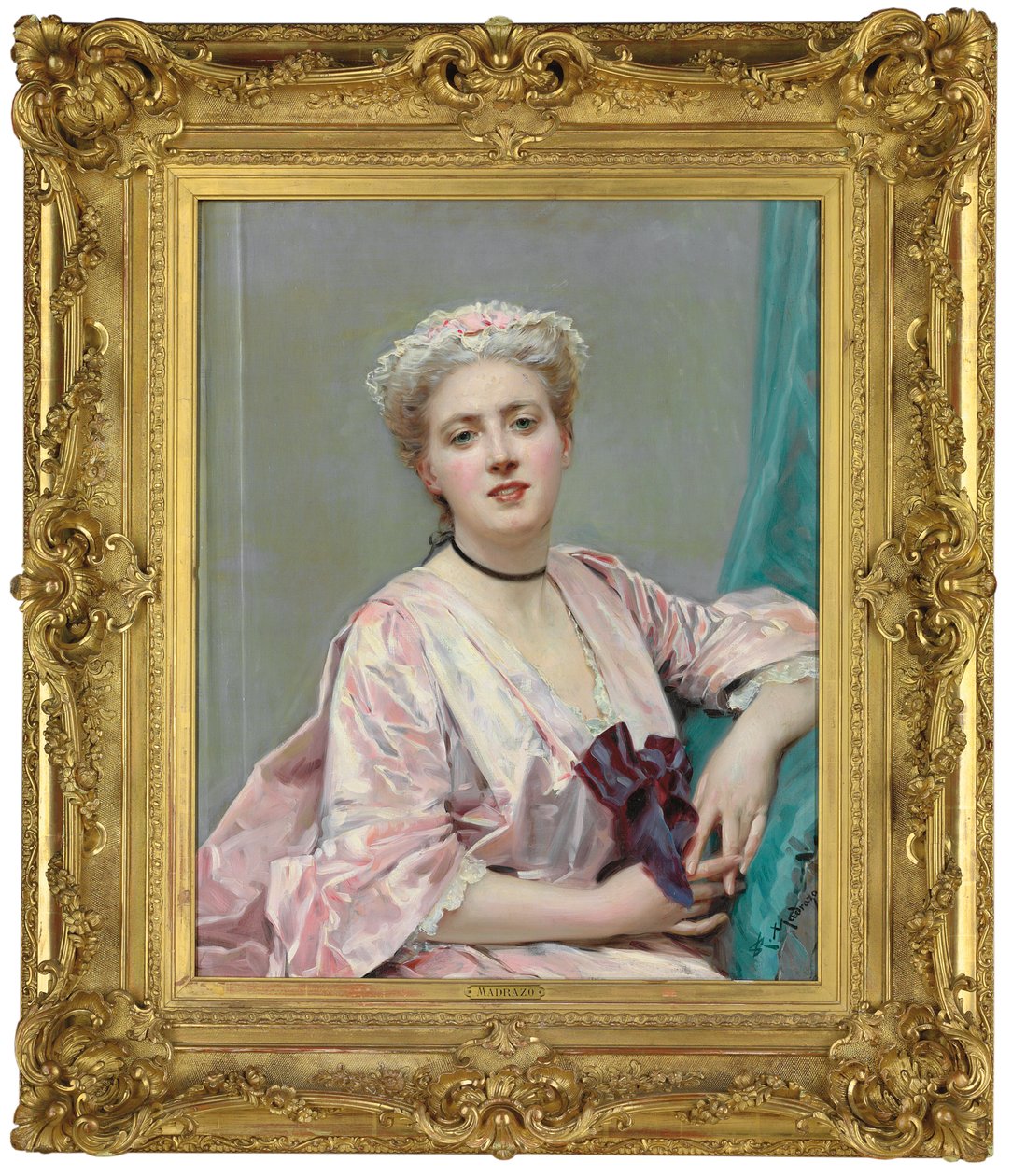 Beauté en rose - Raimundo de Madrazo y Garreta