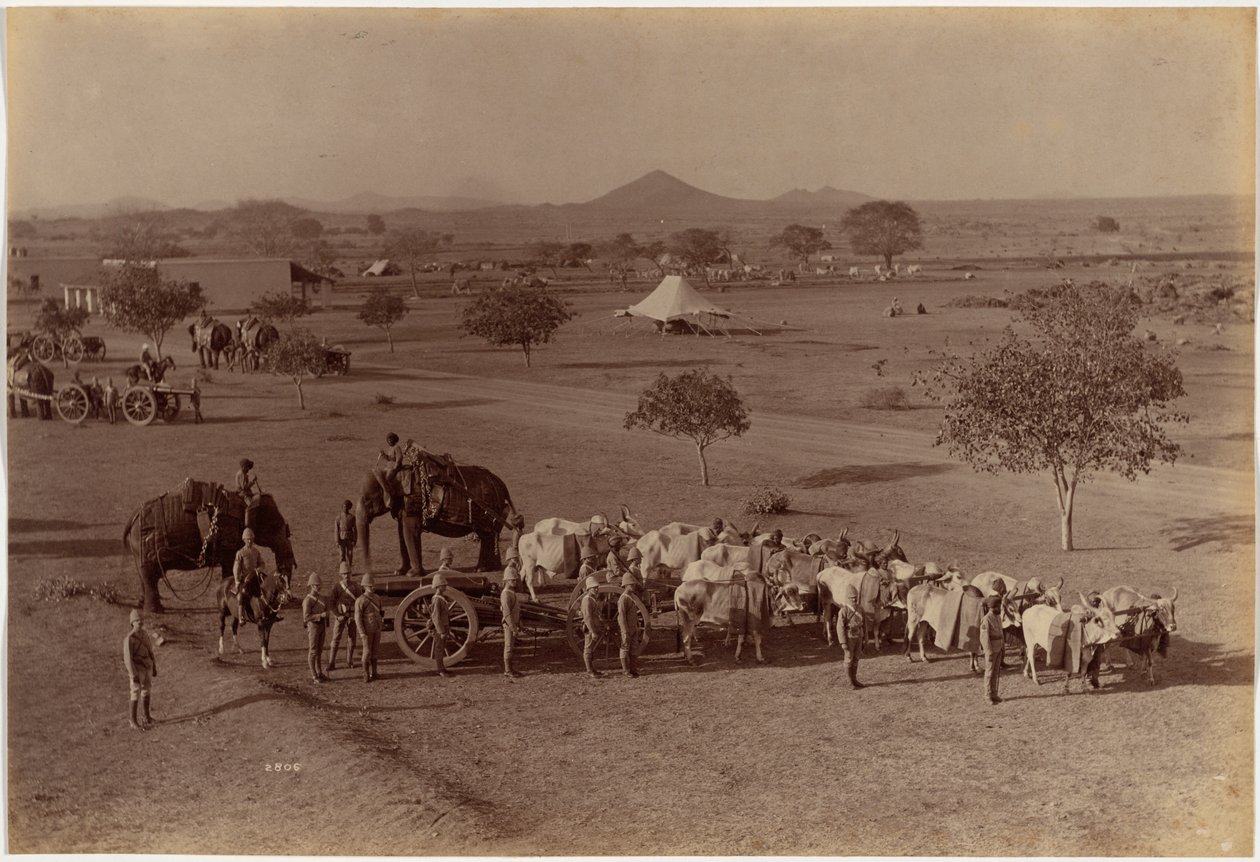 Batterie de campagne lourde, Jhansi - Raja Deen Dayal